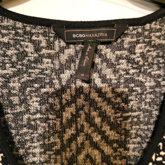 BCBG Sleeveless Peplum Top - Picture 2 of 3